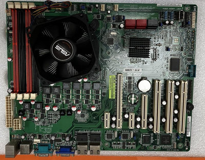 便宜出清賣 ASUS 華碩伺服器 主機板型號:P7F-X/MR +  CPU  Intel Xeon X3430 M309