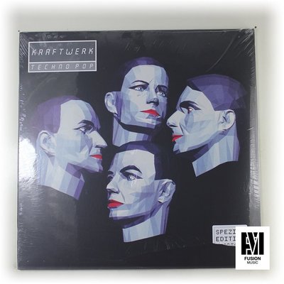 全館免運❤現貨透明膠 Kraftwerk – Techno Pop 發電站 黑膠LP歐全新