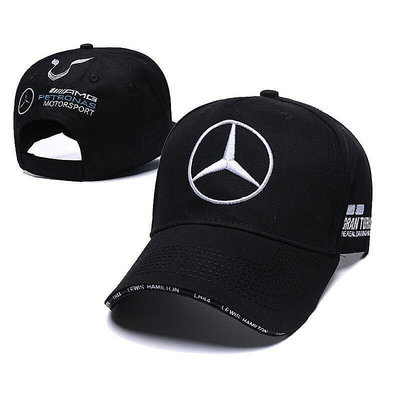 台灣現貨Mercedes Benz 賓士 AMG車隊帽子 F1賽車帽 汽車廠牌 標誌LOGO 棒球帽 遮陽帽 鴨舌帽 帽