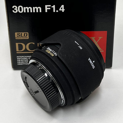 【蒐機王】Sigma 30mm F1.4 D DC HSM for Nikon【可舊3C折抵購買】C7369-6