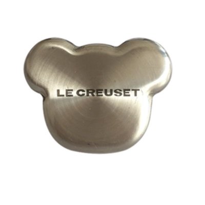 【管管小商店】全新現貨 Le Creuset 小熊造型鋼頭 鑄鐵鍋配件 特價1180元