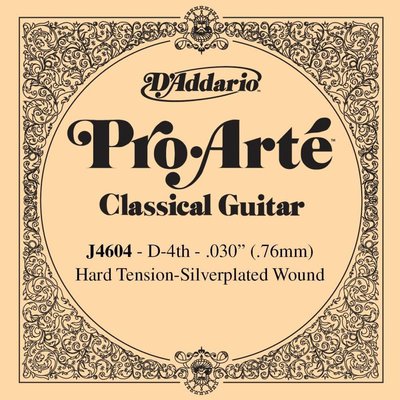小叮噹的店 D'Addario J4604 (.030) 古典吉他弦 尼龍弦 EJ46 第四弦 4D弦