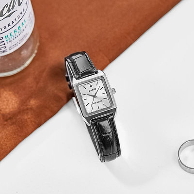 中古風手錶Casio卡西歐手表小方塊表復古考試石英女表LTP-V007L-7E1