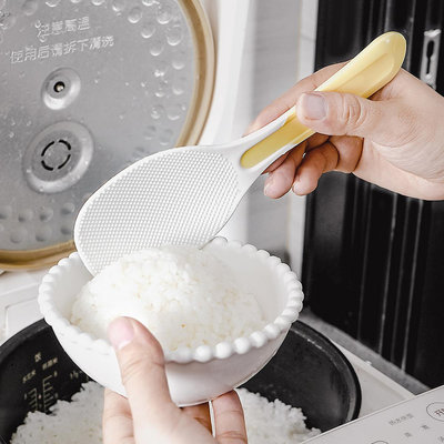 NAKAYA日本進口不粘飯勺家用耐高溫盛飯勺電飯鍋勺子米飯鏟子飯鏟