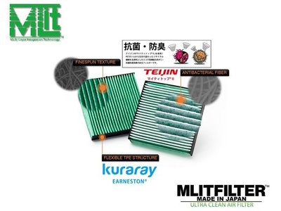 【Power Parts】日本 MLITFILTER PM2.5抑制 冷氣濾芯 LEXUS ES300H 2012-