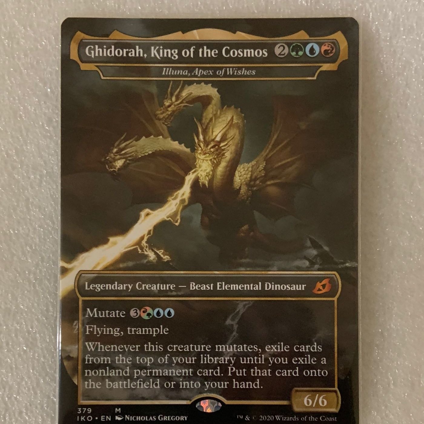 美 Mtg 伊克黎ghidorah King Of The Cosmos 英文版普宇宙王者基多拉 Yahoo奇摩拍賣