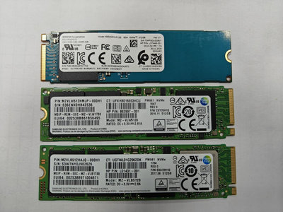 [二手]拆機M.2 SSD G3 512GB  2280 三星(Samsung)、鎧俠(KIOXIA:東芝)固態硬碟