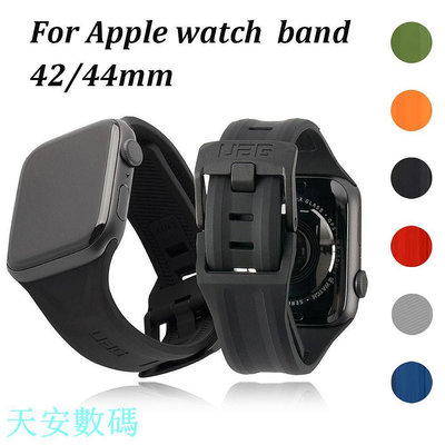 適用于Apple Watch 6蘋果硅膠錶帶iWatch SE 5 4 代防水錶帶38/40/42/44mm運動錶帶