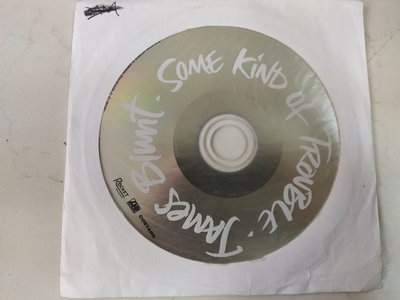 二手裸片CD~詹姆仕布朗特 JAMES BLUNT （美麗的憂慮 SOME KIND OF trouble)保存良好無刮
