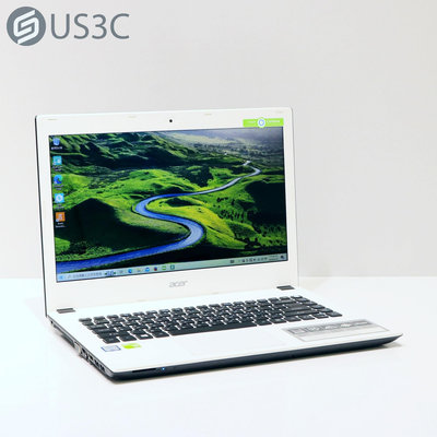 【US3C-青海店】【一元起標】Acer Aspire E5-474G-53P0 14吋 i5-6200U 4G 500G HDD 940M 獨顯 二手筆電