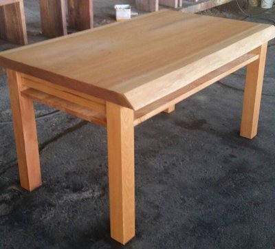 【原味手工家具】寮國檜木餐桌、辦公桌、書桌-台南 原木 家具