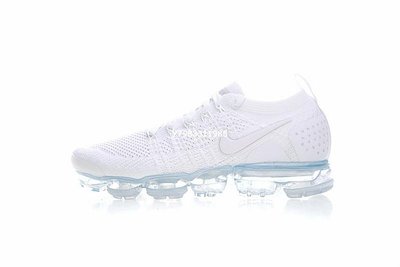 Nike Air Vapormax Flyknit 2.0 W  氣墊 百搭 慢跑鞋“白藍”942842-100 男女鞋