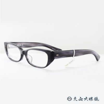 【台南久必大眼鏡】銘品晴夫作 日本賽璐珞 ME81 C2 (透灰) 手工眼鏡 原廠公司貨