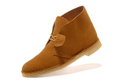 clarks originals desert boot 經典款 淺咖啡 麂皮 中筒 沙漠靴