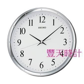 豐天時計【SEIKO】精工 SEIKO  簡約典雅 掛鐘 時鐘 公司貨(銀) QXA417S / QXA417
