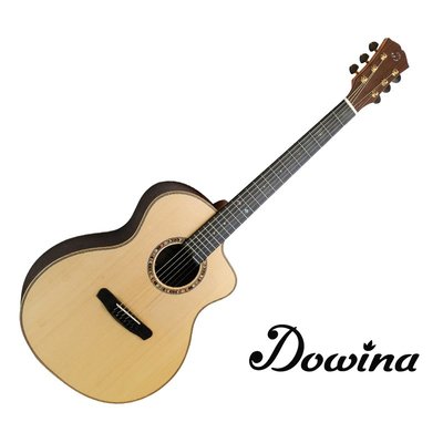 Dowina Cabernet GAC 西堤卡雲杉木面板 41吋 斯洛伐克 全單板 民謠吉他 - 【他，在旅行】