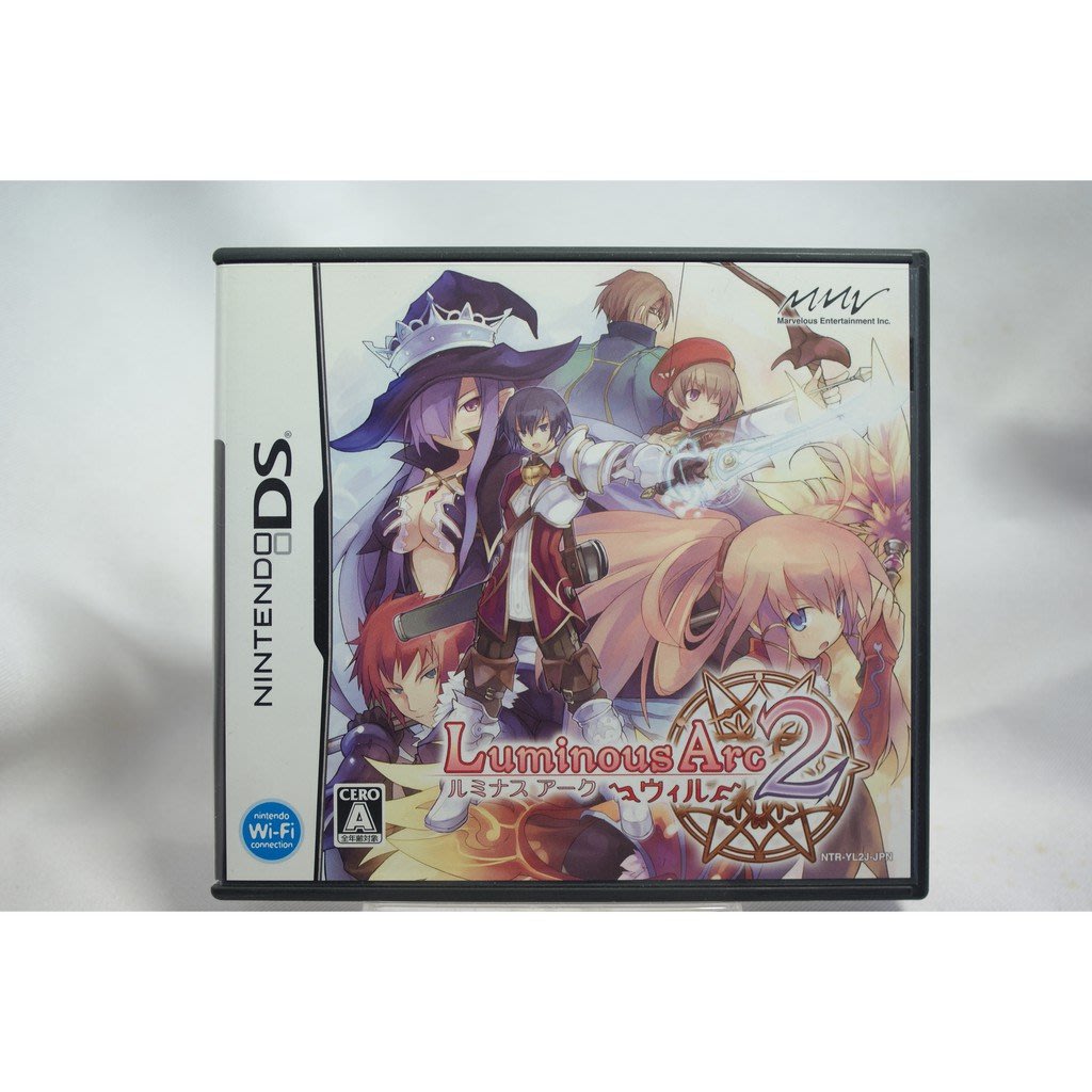 耀西]二手純日版任天堂DS NDS 弧光之源2 意志Luminous Arc | Yahoo奇摩拍賣