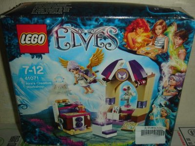 1戰隊好朋友公主芭比冒險MEGA美高LEGO樂高ELVES精靈系列41071艾拉的創意工作坊積木公仔特價三佰零一元起標