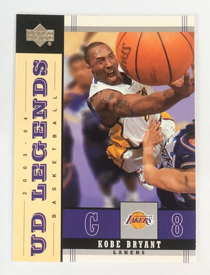 [NBA]2004-05 Upper Deck UD Legends KOBE BRYANT 湖人 小飛俠 科比 老大 球員卡