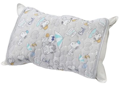 《FOS》日本 涼感 枕墊 枕頭墊 冷感 迅速降溫 保潔墊 可愛 史努比 吸水 速乾 寢具 夏天 消暑 熱銷