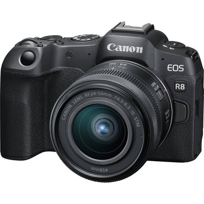 Canon EOS R8 單鏡組〔RF 24-50mm IS STM〕全片幅 微單眼 公司貨【現折+回函贈禮~2024/5/31止】