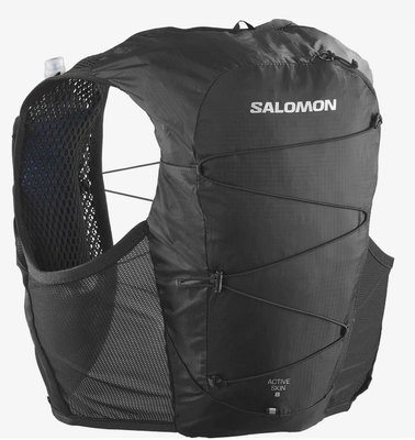 免郵 salomon薩洛蒙Active Skin 8連水袋短途越野水袋包背包戰術