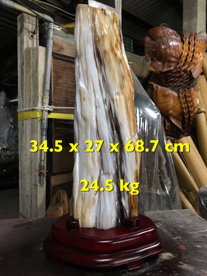【浪人藝術】~ 緬甸  樹化玉 ~ 24.5 kg ~