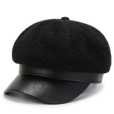 韓版八角帽秋冬新款貝雷帽女時尚畫家帽子