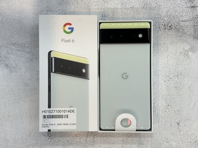 🌚極新福利機 Google Pixel 6 8+128 海沫色 台灣公司貨 2024/2/29