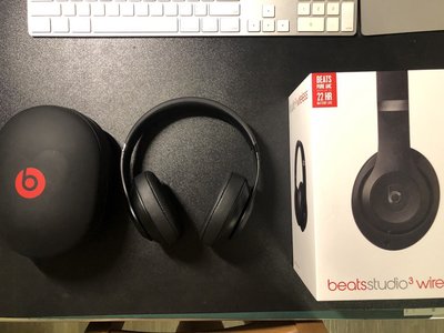 Beats Studio3 Wireless 台灣公司貨 霧黑 近全新6折
