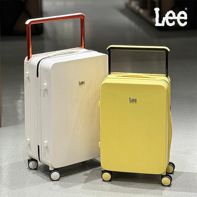 行李箱Lee寬拉桿行李箱輕便拉桿箱女20寸登機箱新款密碼旅行箱男24旅行箱