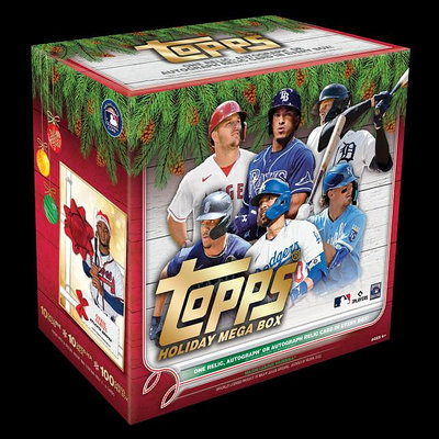 [現貨]Topps 2022 Holiday  Mega Box(尋找J-rod,Bobby witt jr. ,Oneil Cruz)