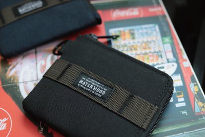 【Matchwood直營】Matchwood Zip 拉鏈皮夾 短夾 錢包 錢夾 證件 信用卡夾 軍事系列 共四色