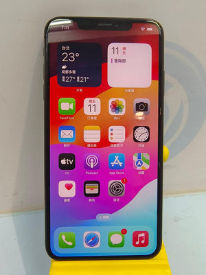 【艾爾巴二手】iPhone XS Max 256G 6.5吋 A2101 黑色 #二手機 #漢口店 NKPH4