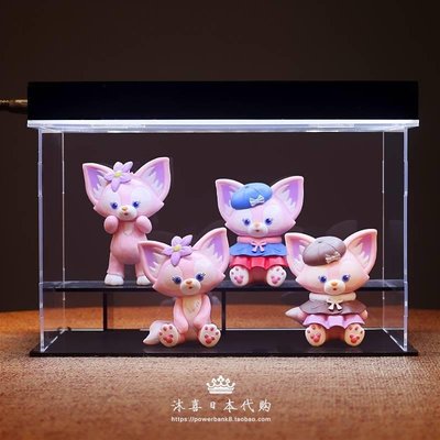 熱銷 日本代購ZGP迪士尼玲娜貝爾手辦盲盒玩偶 可愛擺件蛋糕裝飾 粉色青梅精品