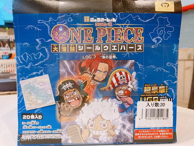 一盒20入｜日本製｜海賊王 航海王 One Peace貼紙 威化餅 盒玩