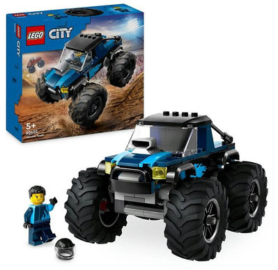 LEGO 60402 藍色怪獸卡車 CITY城市系列 樂高公司貨 永和小人國玩具店 104A