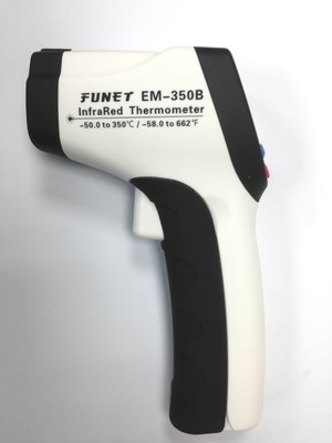 *久聯五金* 【含發票】 FUNET 紅外線溫度計 紅外線測溫槍 EM-350B