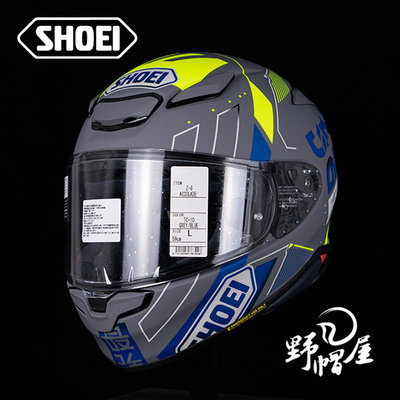 《野帽屋》日本 SHOEI Z-8 全罩 安全帽 輕量 通風 EQRS 2021新款 Z8。ACCOLADE TC-10