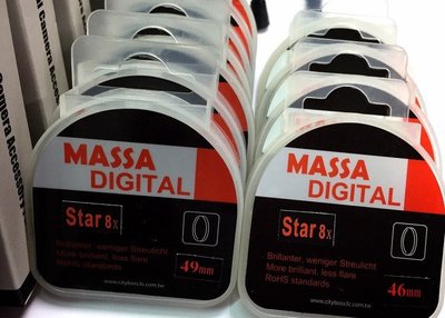 MASSA Star filter 星芒鏡 8線 光芒鏡 8x 米字 55mm EOS M6 EF-M 18-150mm