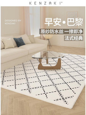 地毯客廳2023新款奶油風輕奢高級法式沙發茶幾臥室床邊地毯隔音熱心小賣家
