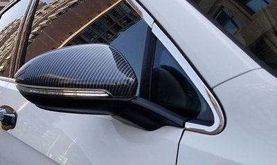 現貨熱銷-福斯 VW 13-20年 7代 7.5代 GOLF 後視鏡蓋 後視鏡殼 後視鏡罩 後照鏡裝飾蓋 碳纖維紋