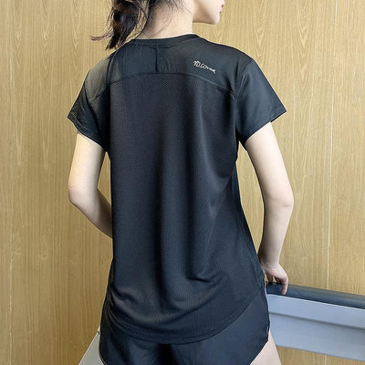 IY 大尺碼運動T恤女胖mm速乾上衣短袖寬鬆健身跑步瑜伽罩衫吸汗夏顯瘦