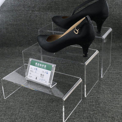 【現貨精選】3mm亞克力手辦展示分隔鞋架化妝品置物架收納冰箱桌面透明分層架