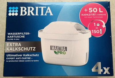 全新 德國製 BRITA 淨水壺 濾水壺 長效型 濾芯 一盒 x4