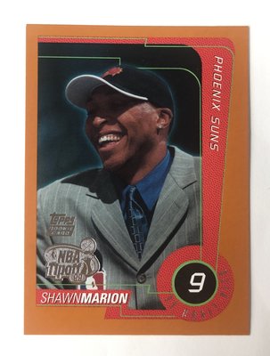 NBA 1999-00  TOPPS  Tip-Off Shawn Marion RC #120 新人卡