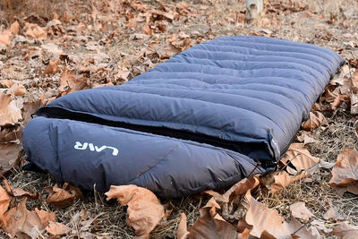 露營睡袋LMR戶外羽絨睡袋成人 超輕信封式可拼1000克 秋冬季登山舒適-10度便攜睡袋