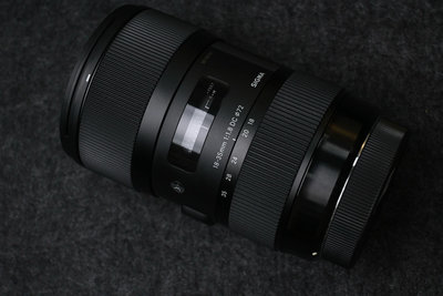 Sigma 18-35mm f1.8 ART for canon EF 含前後蓋遮光罩公司貨 盒單SN:701
