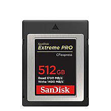 SanDisk Extreme PRO CFexpress Type B 512GB/ 1700MB/s