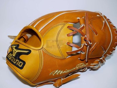 貳拾肆棒球--Mizuno pro火鳥金標特別訂做內野手套-荒木式樣